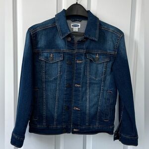 Old Navy Boys Dark Wash Denim Jacket